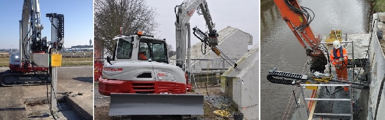 Hydraulische Boorlafette HDM