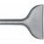 Brede beitel S21, Ø19x65 / 140x310